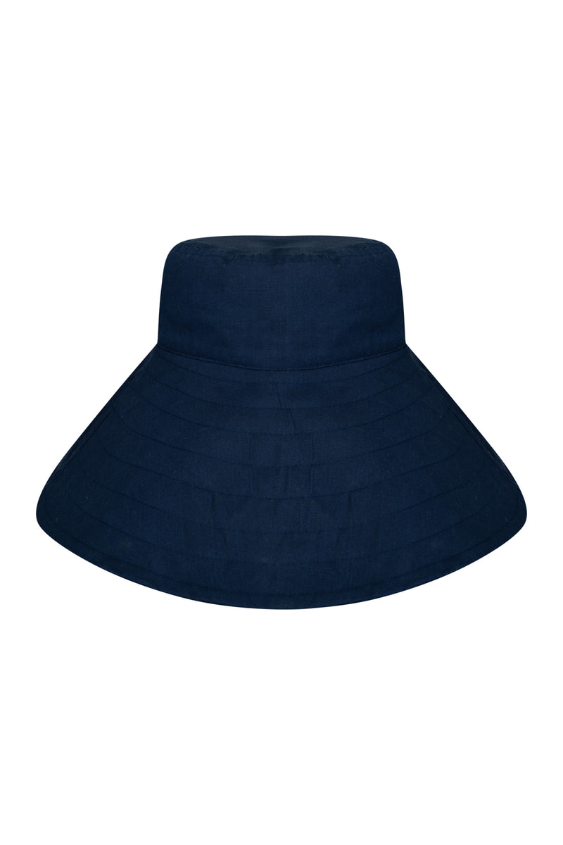 Shara Hat in Navy