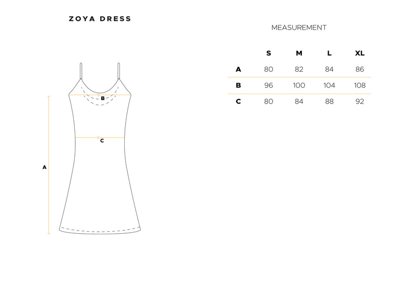 Zoya Dress in White